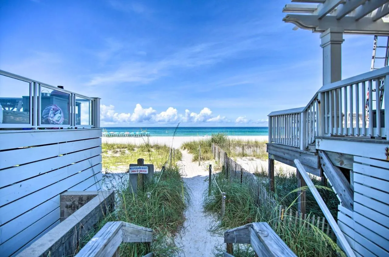 Cozy 1St-Floor Panama City Condo Steps To Beach! Panama City Beach